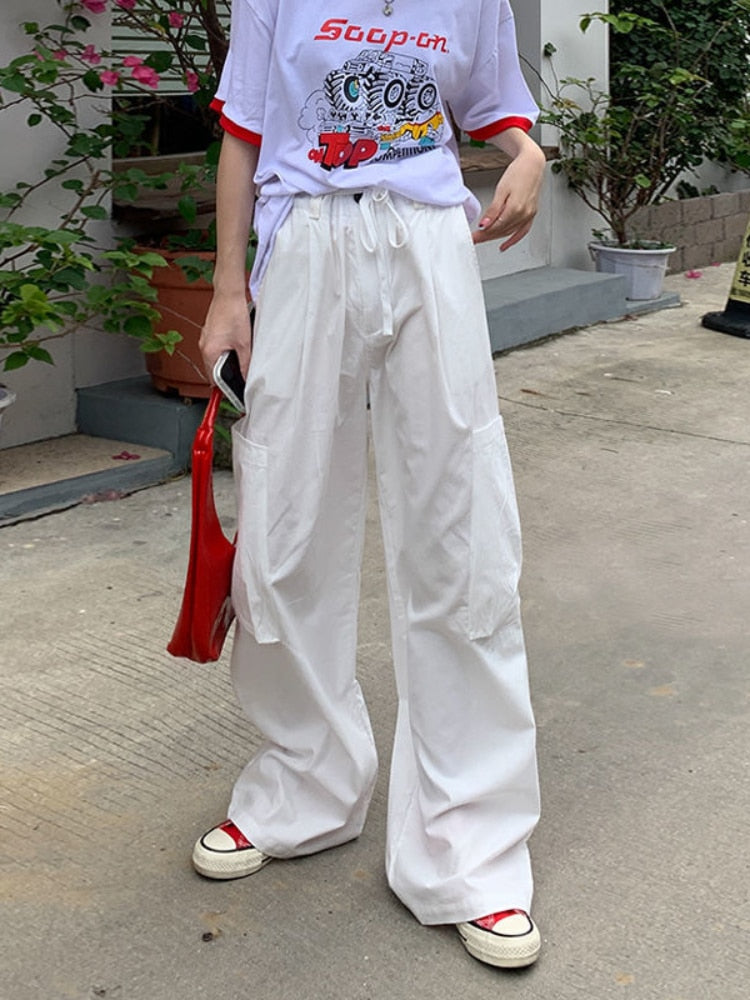 Gothic Punk Parachute Pants