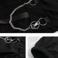Gothic High Waist Techwear Trousers