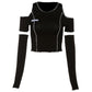 Gothic Patchwork Black T-Shirt