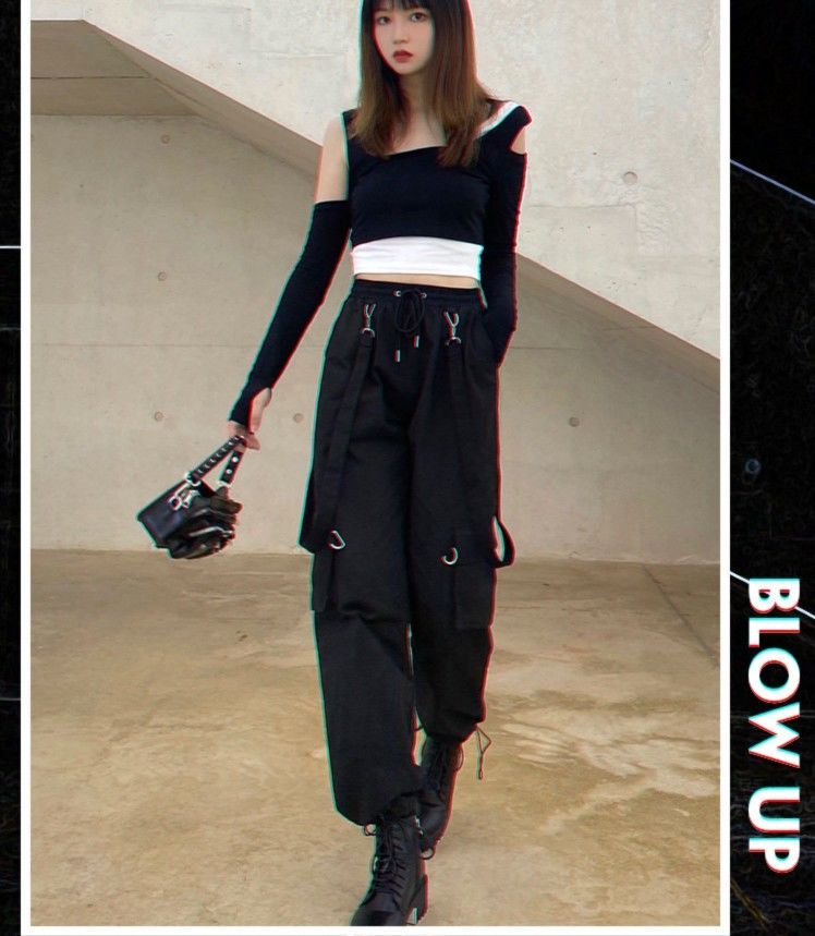 Gothic Harajuku Jogging Cargo Pants