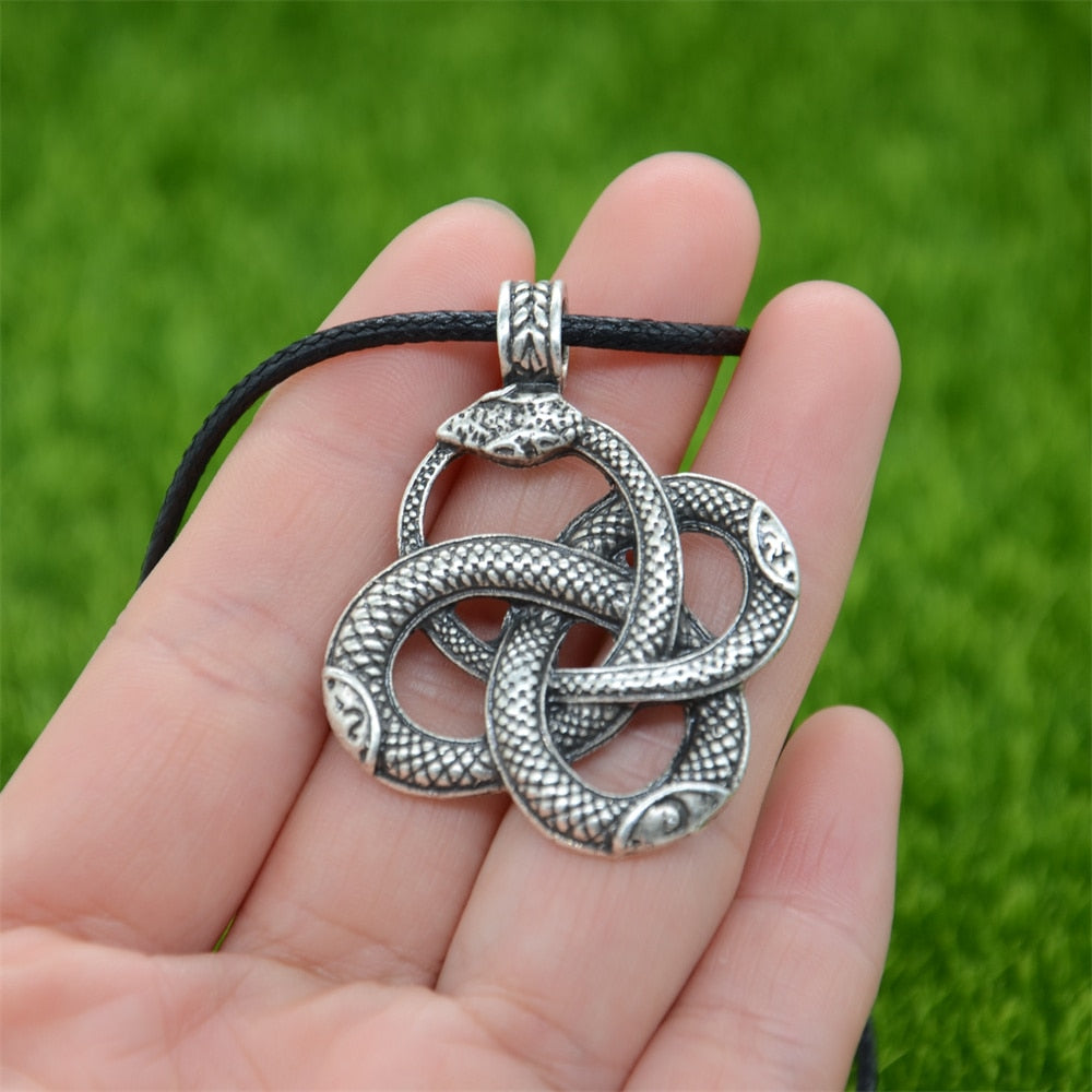 Gothic Snake Necklace Pendant