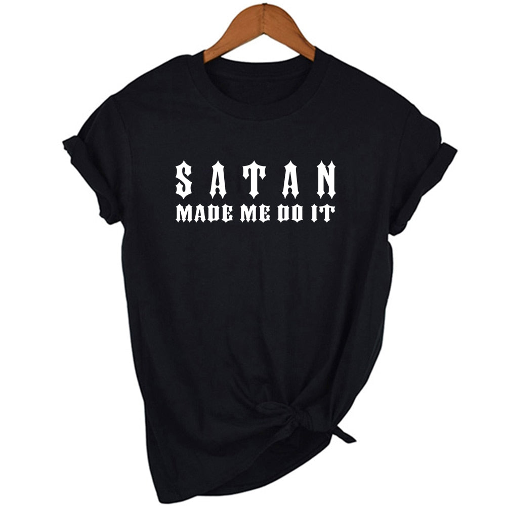 Gothic Short Sleeve Devil T-Shirt