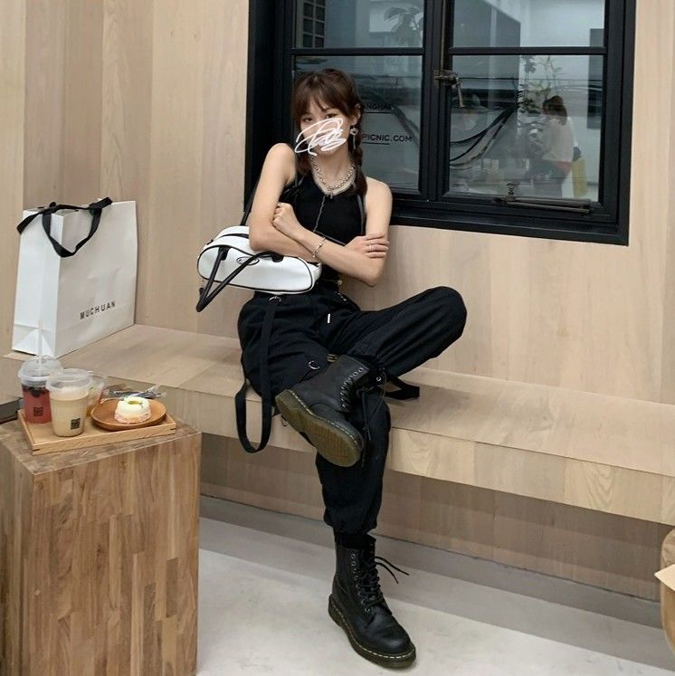 Gothic Harajuku Jogging Cargo Pants