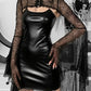 Gothic Black Lace Cap